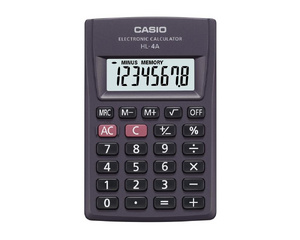 Калькулятор карманный Casio HL-4А 8-разрядный